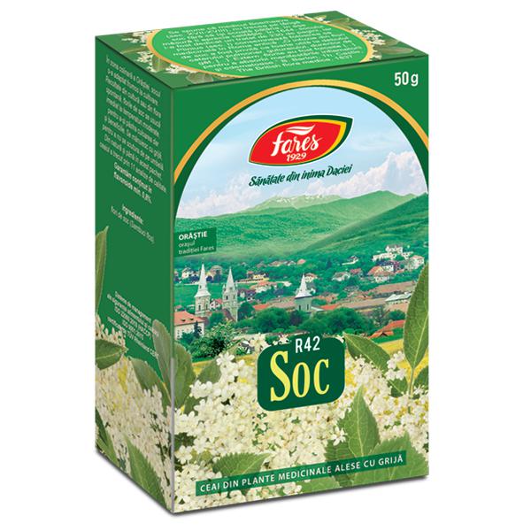 Soc Flori R42, Fares, Fares, Ceai la Punga 50gr - Vitax.ro