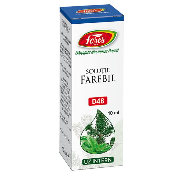 Farebil D48, Fares, Solutie 10ml - Vitax.ro