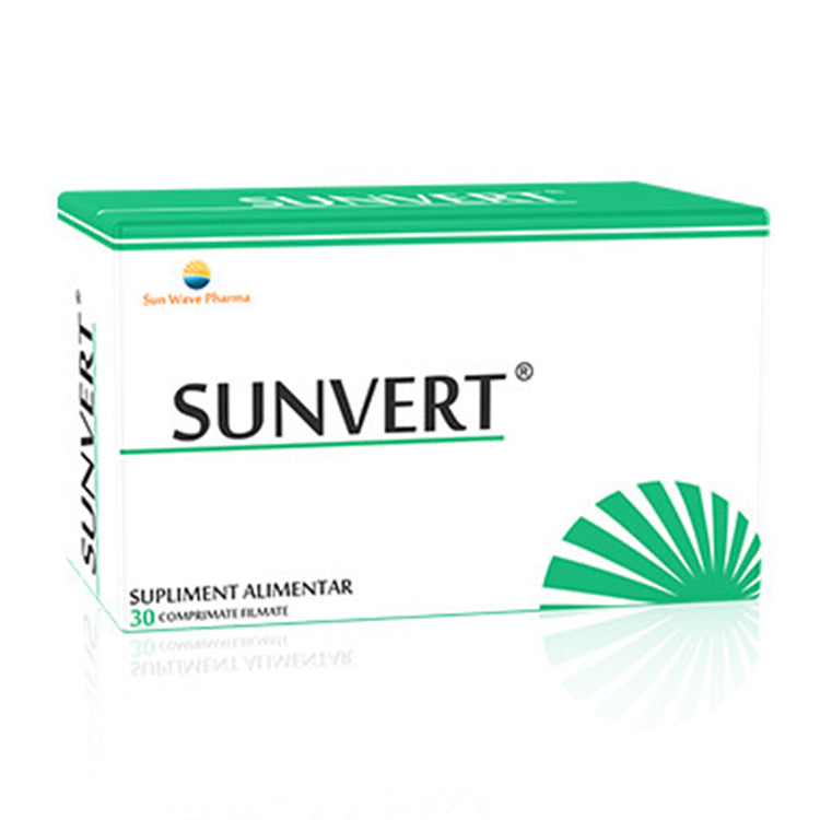 Sunvert, Sun Wave Pharma, 30 Comprimate - Vitax.ro
