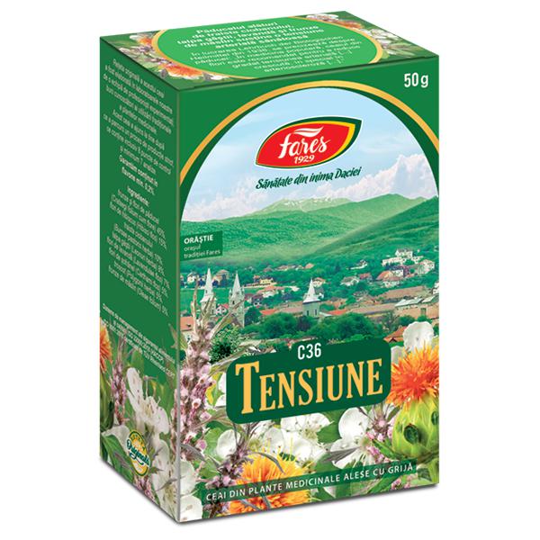Tensiune C36, Fares, Ceai la Punga 50gr - Vitax.ro