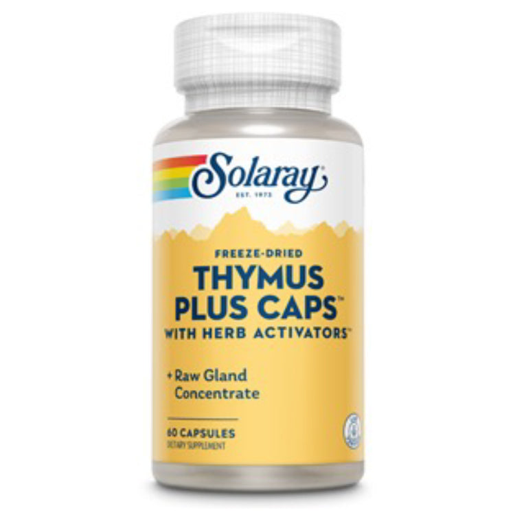 Thymus Plus Caps, Solaray, 60 Capsule - Vitax.ro
