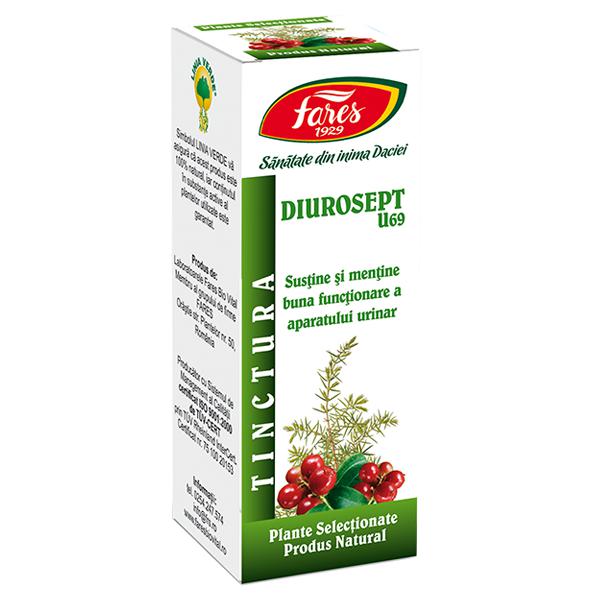 Diurosept U69, Fares, Tinctura 30ml - Vitax.ro