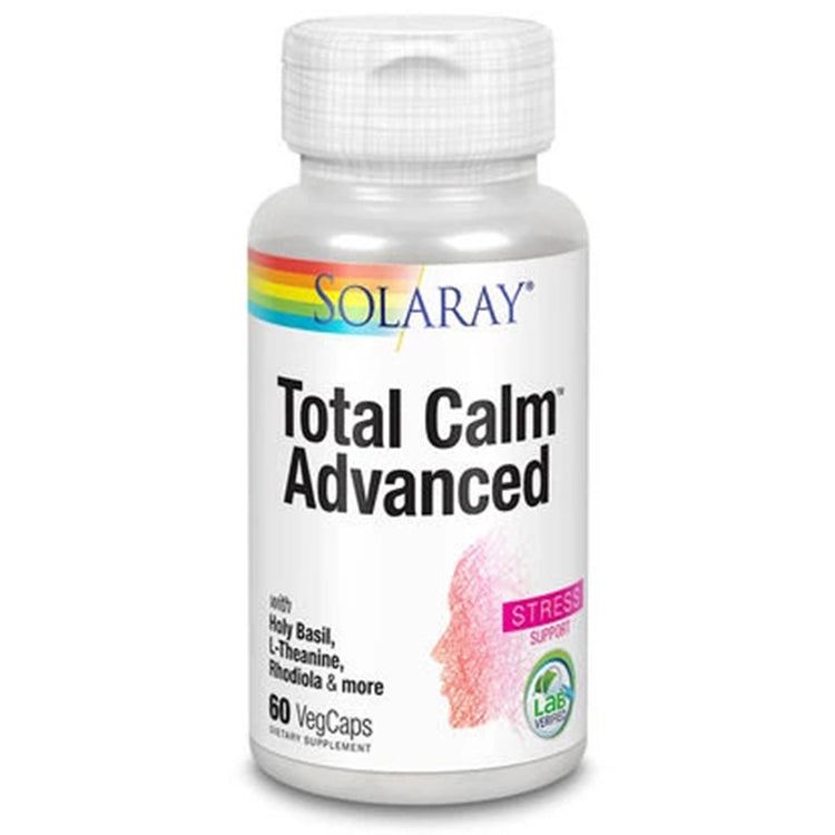 Total Calm Advanced, Solaray, Flacon cu 60 Capsule Vegetale - Vitax.ro