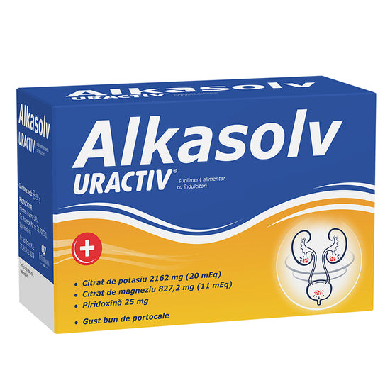 Uractiv Alkasolv, Fiterman Pharma, 30 Plicuri - Vitax.ro