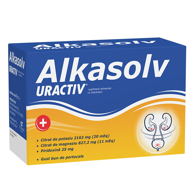 Uractiv Alkasolv, Fiterman Pharma, 30 Plicuri - Vitax.ro