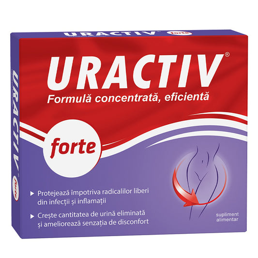 Uractiv Forte, Fiterman Pharma, 10 Capsule - Vitax.ro