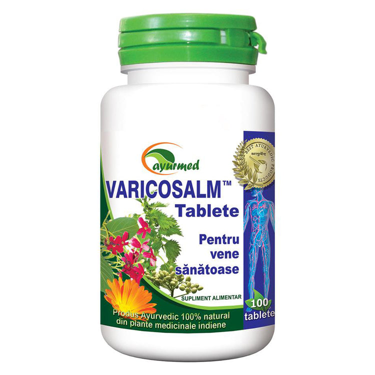 Varicosalm, Ayurmed, 100 Tablete - Vitax.ro
