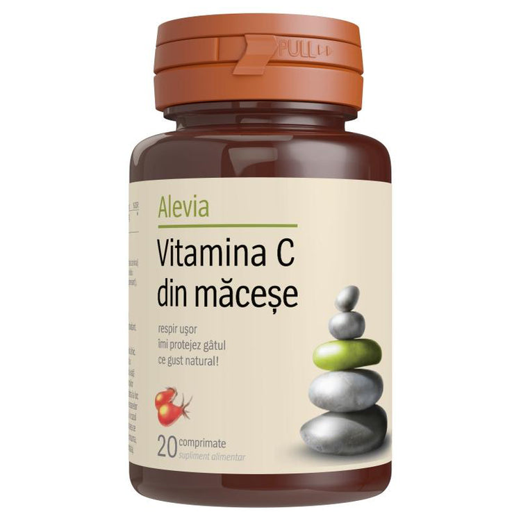 Vitamina C din Macese, Alevia, 20 Comprimate - Vitax.ro