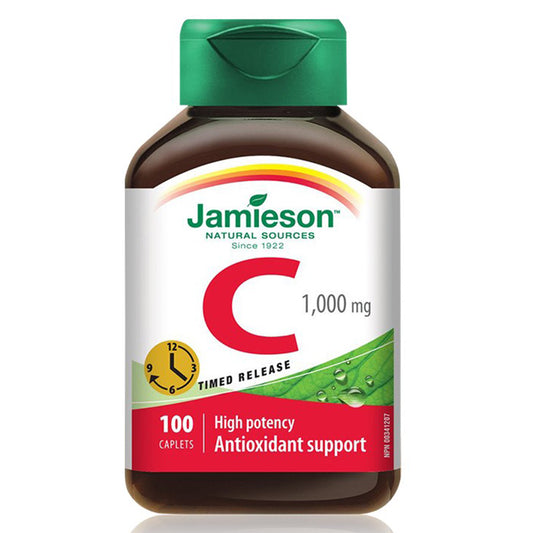 Vitamina C 1000Mg, Jamieson, 100 Comprimate - Vitax.ro
