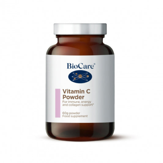 Vitamina C Pulbere, BioCare, 60g - Vitax.ro