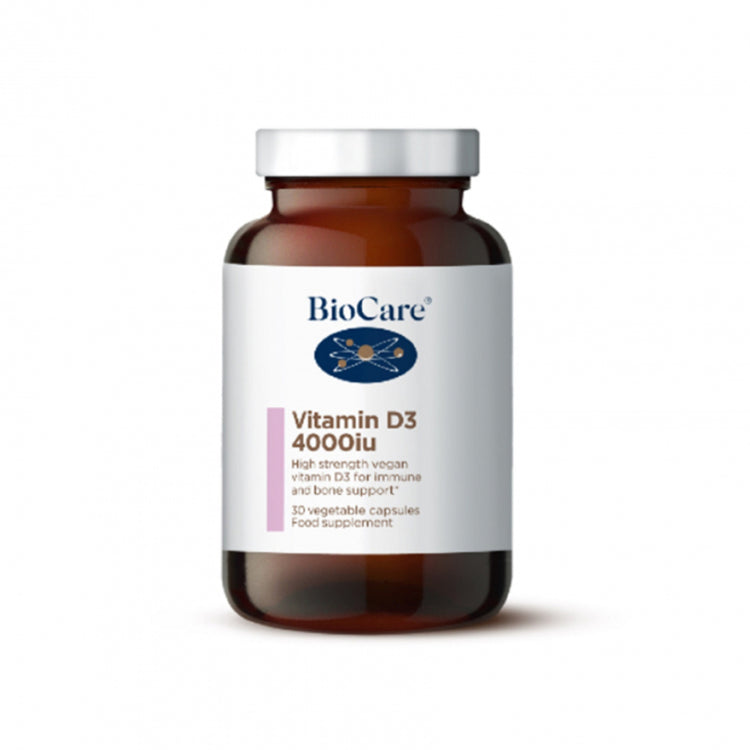 Vitamina D3 4000ui, BioCare, 30 Buc - Vitax.ro