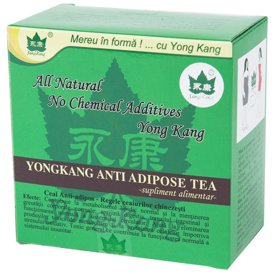 Ceai Antiadipos, Yong Kang, Cutie cu 30 Plicuri x 2g - Vitax.ro