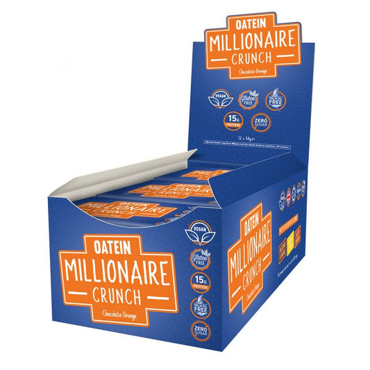 Millionaire Crunch, Chocolate Orange - 12 x 58g - Vitax.ro