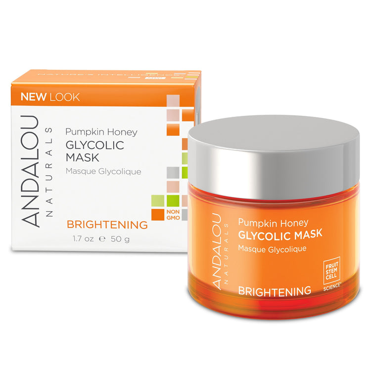 Pumpkin Honey Glycolic Mask, Andalou Naturals, 50ml - Vitax.ro