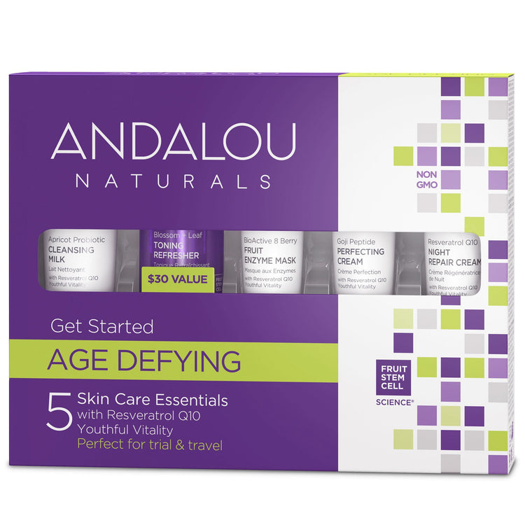 Age Defying Get Started Kit, Andalou Naturals - Vitax.ro