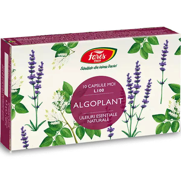Algoplant, Fares, 10 Capsule Moi - Vitax.ro