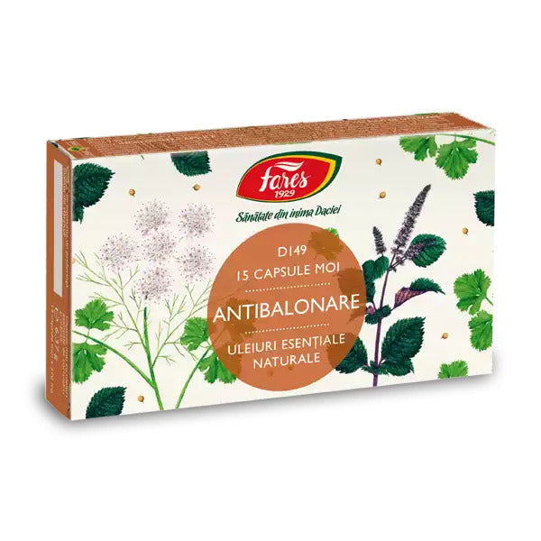 Antibalonare, Fares, 15 Capsule Moi - Vitax.ro