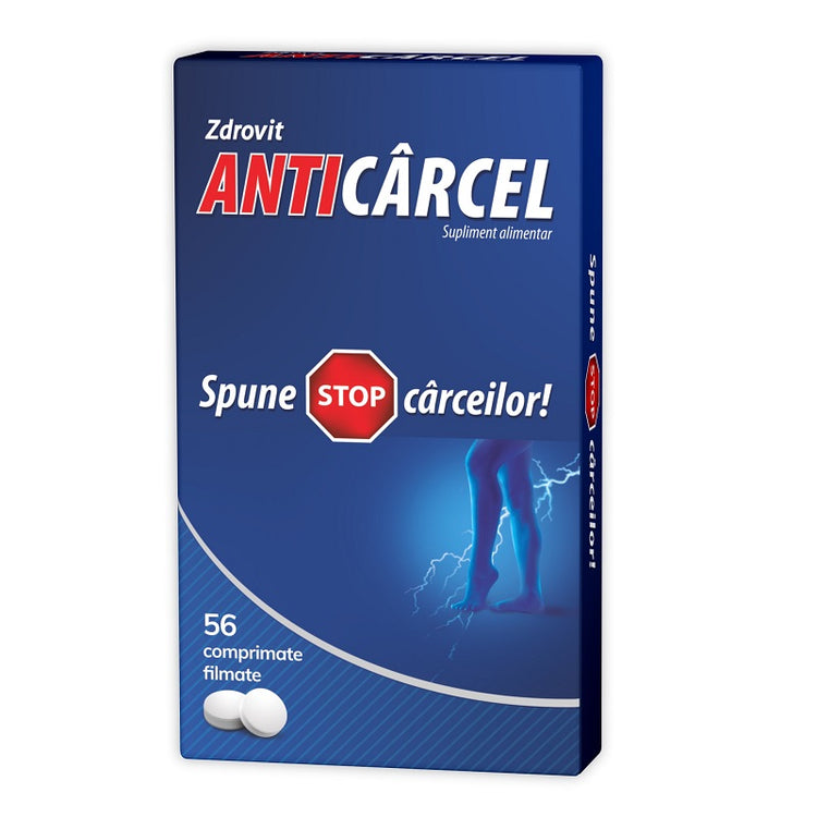 Anticarcel, Zdrovit, 56 Comprimate - Vitax.ro