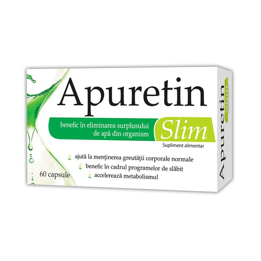 Apuretin Slim, Zdrovit, 60 Capsule - Vitax.ro