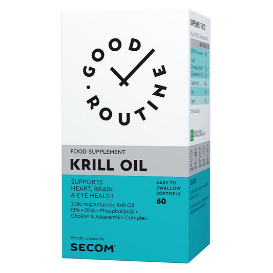 Krill Oil, Good Routine, Flacon cu 60 Capsule Gelatinoase Moi - Vitax.ro