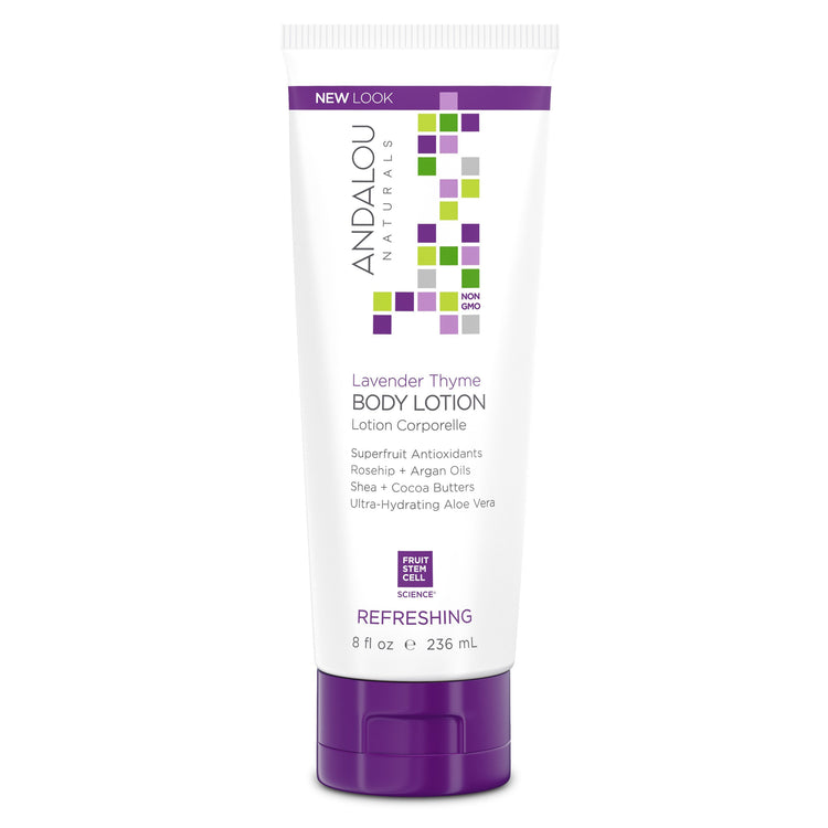 Lavender Thyme Refreshing Body Lotion, Andalou Naturals, 236ml - Vitax.ro