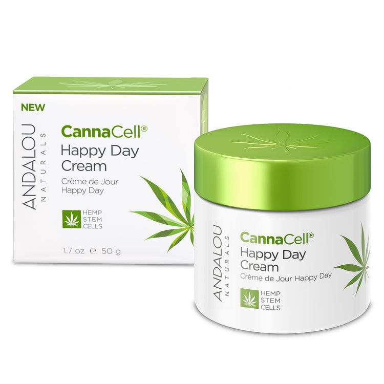CannaCell Happy Day Cream, Andalou Naturals, 50g - Vitax.ro