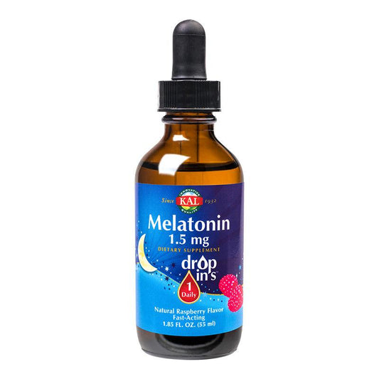 Melatonin DropIns 1.5mg, KAL, 55ml - Vitax.ro