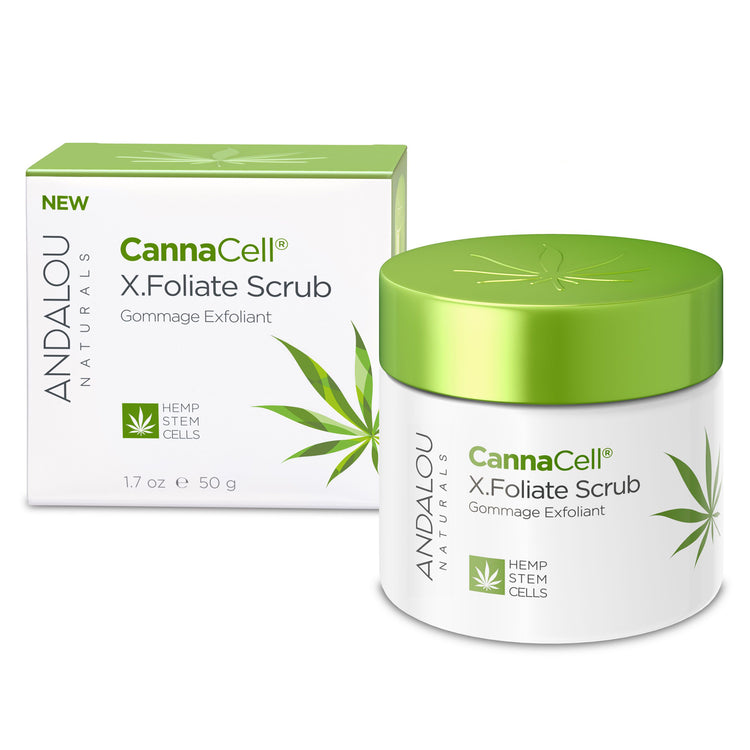 CannaCell X.Foliate Scrub, Andalou Naturals, 50g - Vitax.ro