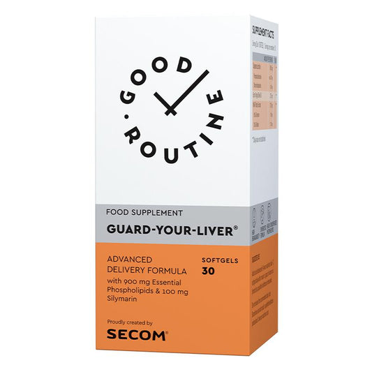 Guard-Your-Liver, Good Routine, Flacon cu 30 Capsule Gelatinoase Moi - Vitax.ro
