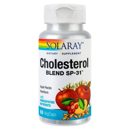 Cholesterol Blend, Solaray, 60 Capsule Vegetale - Vitax.ro