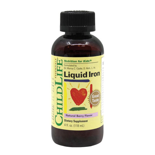 Liquid Iron 10mg, Childlife Essentials, Gust de Fructe, 118 Ml - Vitax.ro