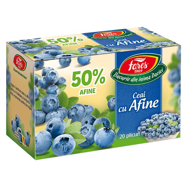 Ceai cu Afine 50%, Fares, 20 Pliculete - Vitax.ro