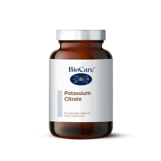 Citrat de Potasiu, Biocare, 90 Capsule Vegetale - Vitax.ro