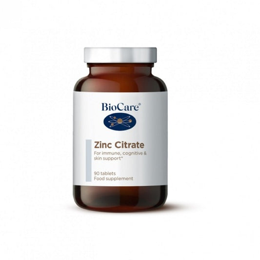 Citrat de Zinc, Biocare, 90 Capsule - Vitax.ro