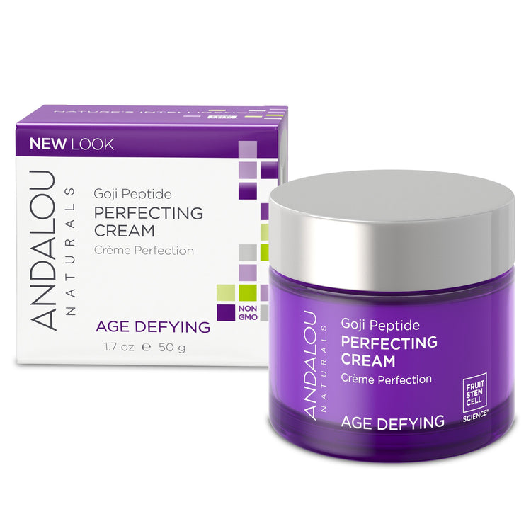 Goji Peptide Perfecting Cream, Andalou Naturals, 50g - Vitax.ro