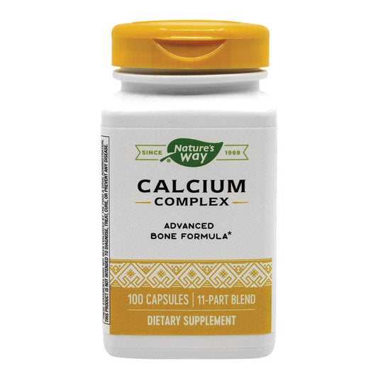 Calcium Complex Bone Formula, Nature'S Way, 100 Capsule - Vitax.ro