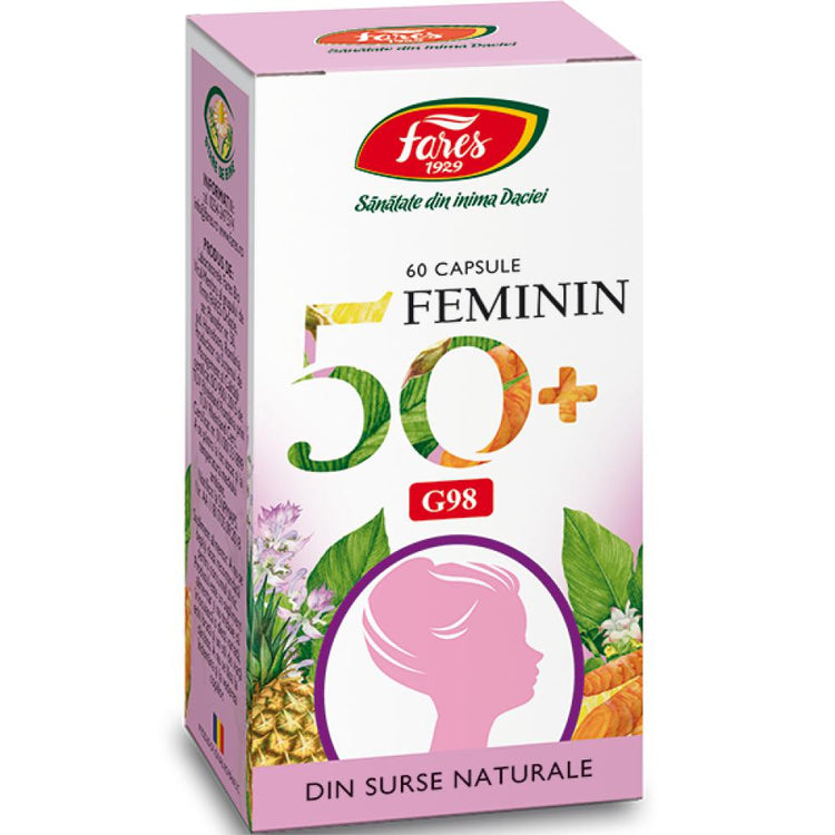 Feminin 50+, Fares, 60 Capsule - Vitax.ro