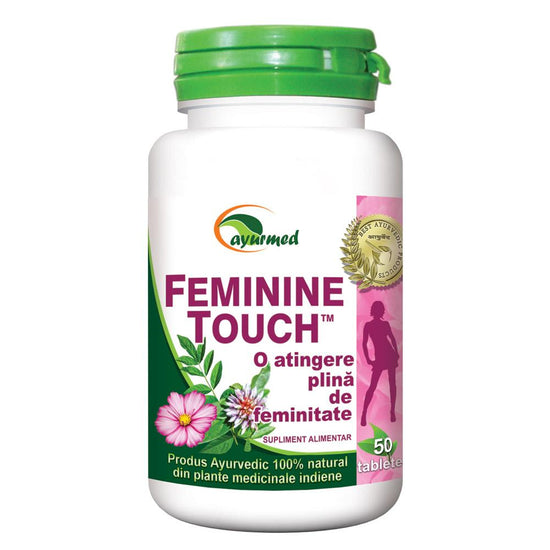 Feminine Touch, Ayurmed, 50 Tablete - Vitax.ro