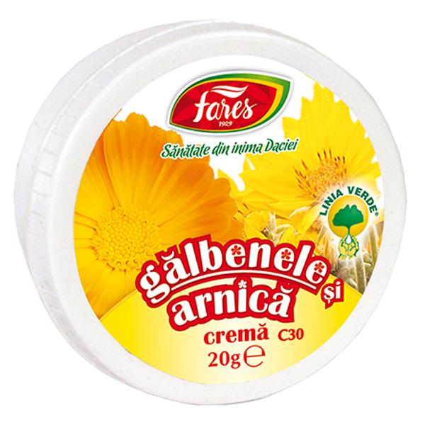 Galbenele si Arnica C30, Fares, Crema - Vitax.ro