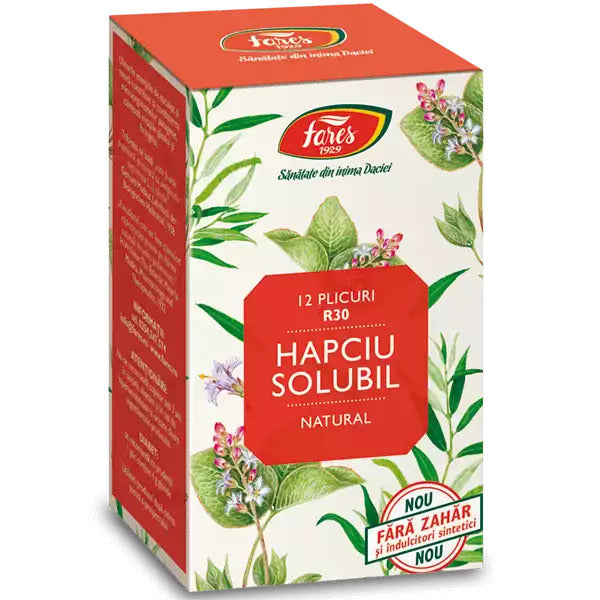 Hapciu Solubil, Fares, 12 Plicuri - Vitax.ro