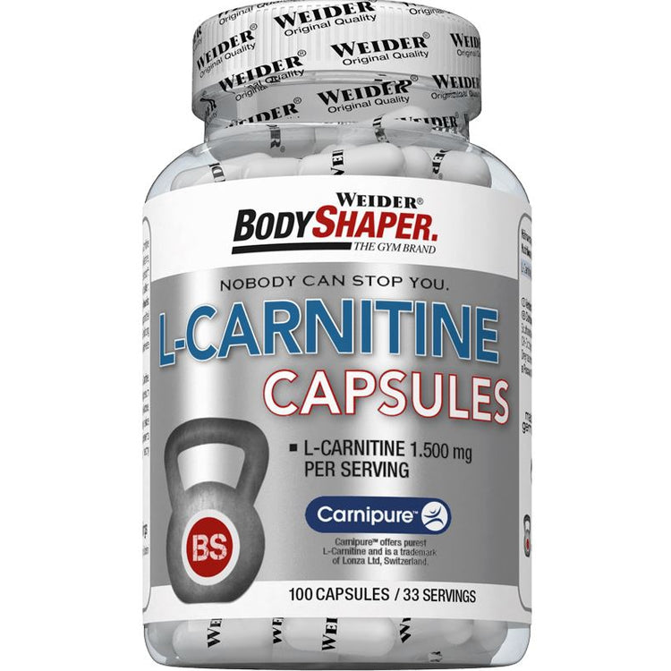 L-Carnitine Capsules - 100 caps - Vitax.ro