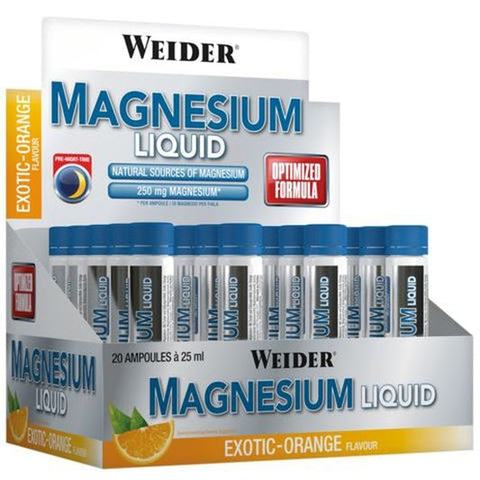 Magnesium Liquid, Exotic-Orange - 20 x 25 ml. - Vitax.ro