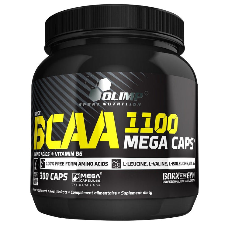 BCAA 1100 Mega Caps - 300 caps - Vitax.ro