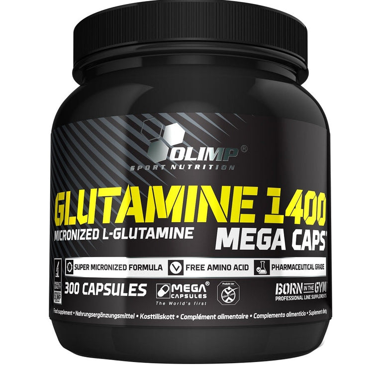 Glutamine Mega Caps - 300 caps - Vitax.ro