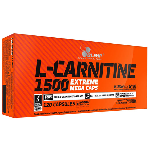 L-Carnitine 1500 Extreme - 120 caps - Vitax.ro