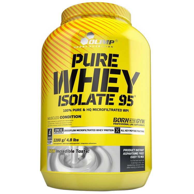 Pure Whey Isolate 95, Vanilla - 2200g - Vitax.ro