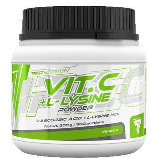 Vit. C + L-Lysine Powder - 300g - Vitax.ro