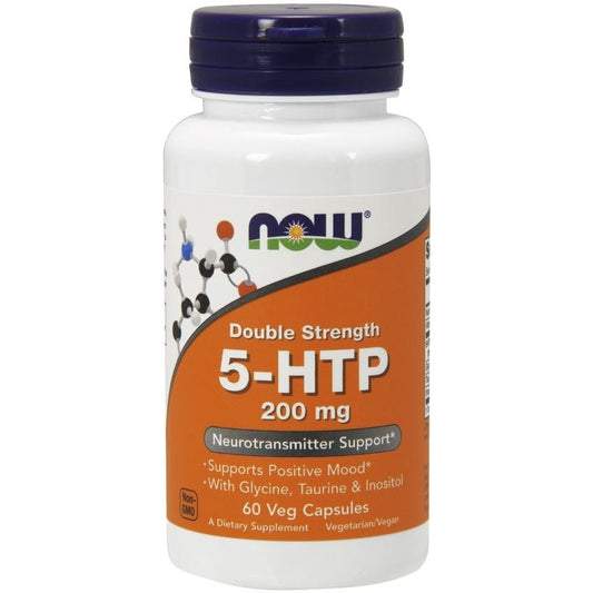 5-HTP with Glycine Taurine & Inositol, 200mg - 60 vcaps - Vitax.ro