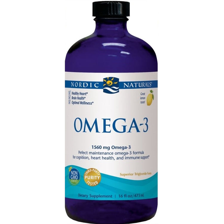 Omega-3, 1560mg Lemon - 473 ml. - Vitax.ro