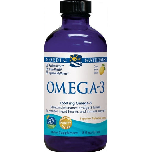 Omega-3, 1560mg Lemon - 237 ml. - Vitax.ro